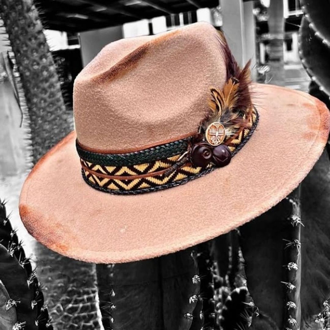 Decorated Fedora Hat