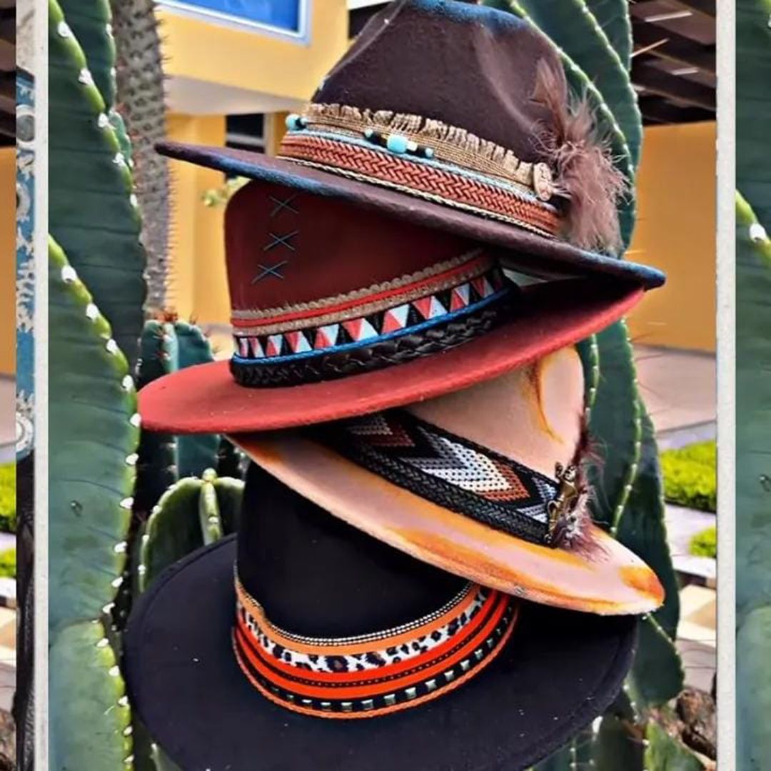 Decorated Fedora Hat