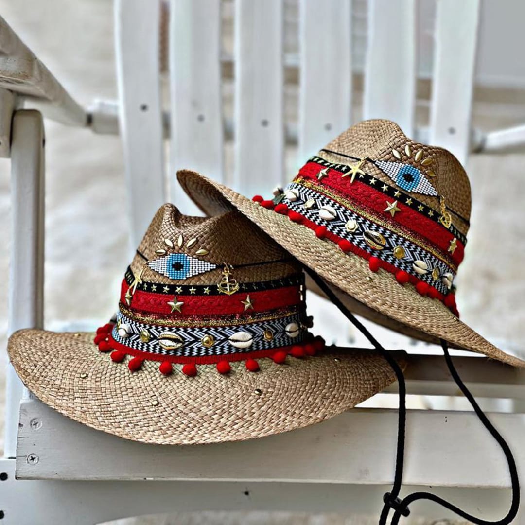 Decorated Indiana Hat For Women