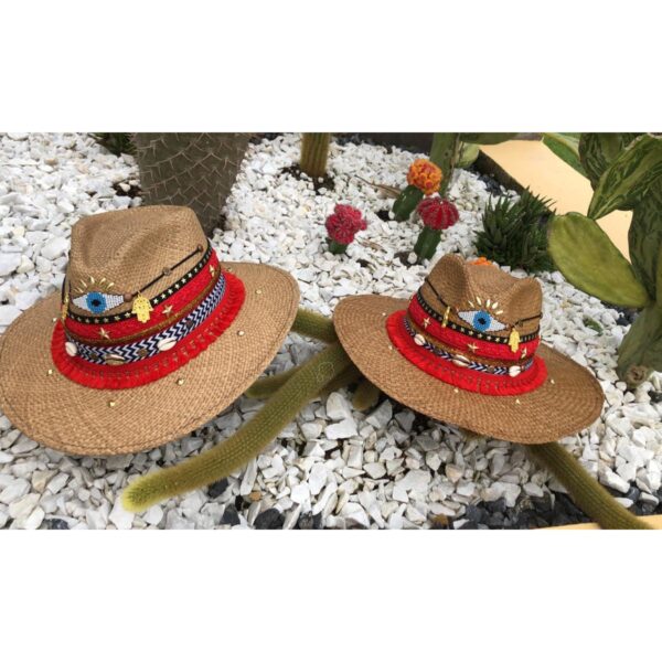 Decorated Indiana Hat For Women Decorated Indiana Hat For Women