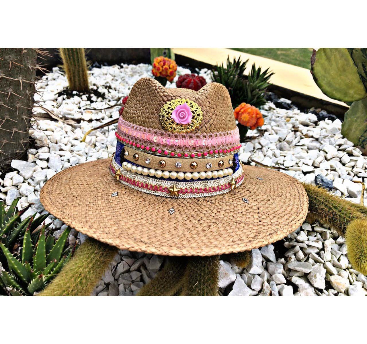 Decorated Indiana Hat For Women