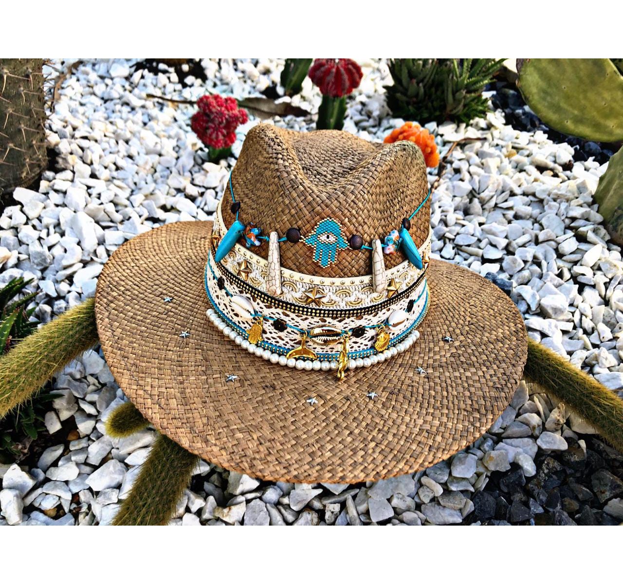 Decorated Indiana Hat For Women