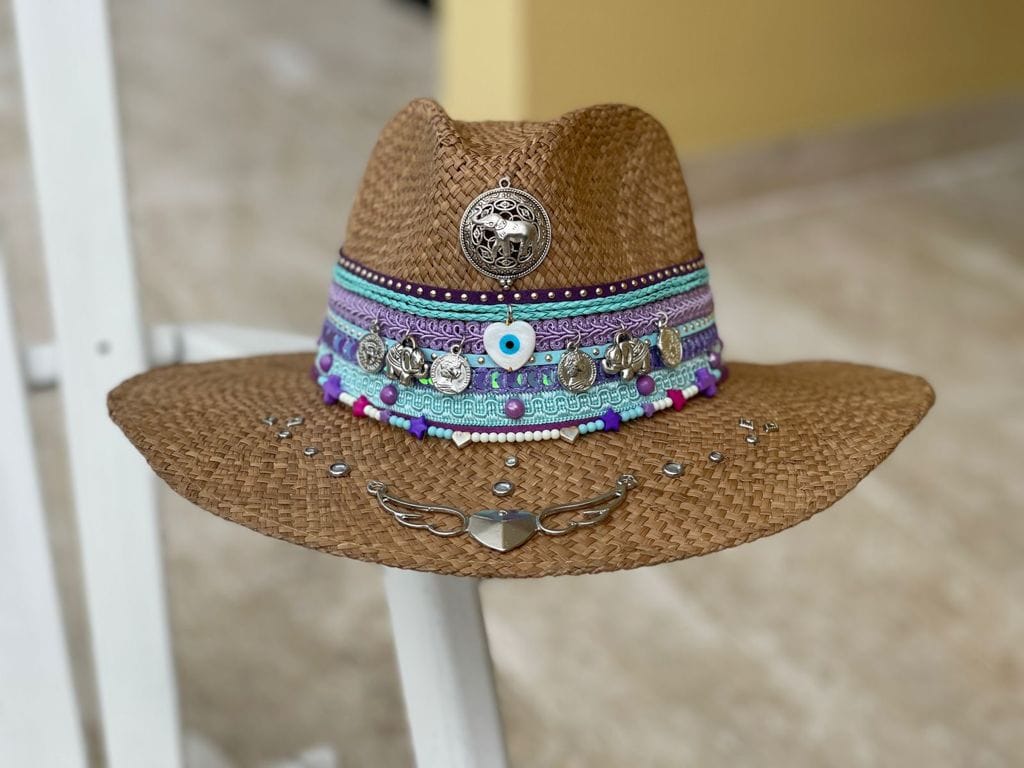 Decorated Indiana Hat For Women