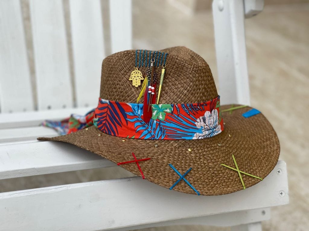 Decorated Indiana Hat For Women