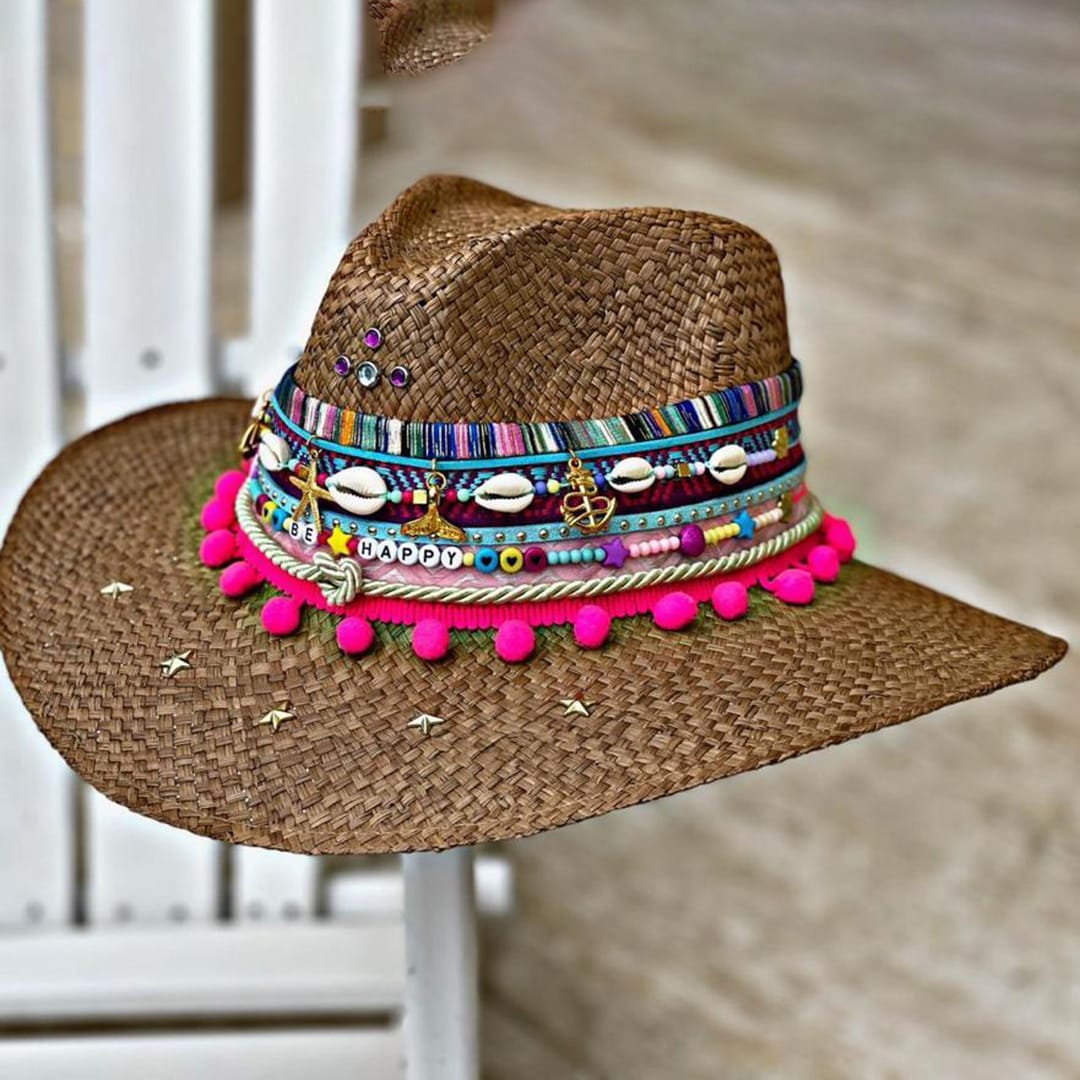 Decorated Indiana Hat For Women