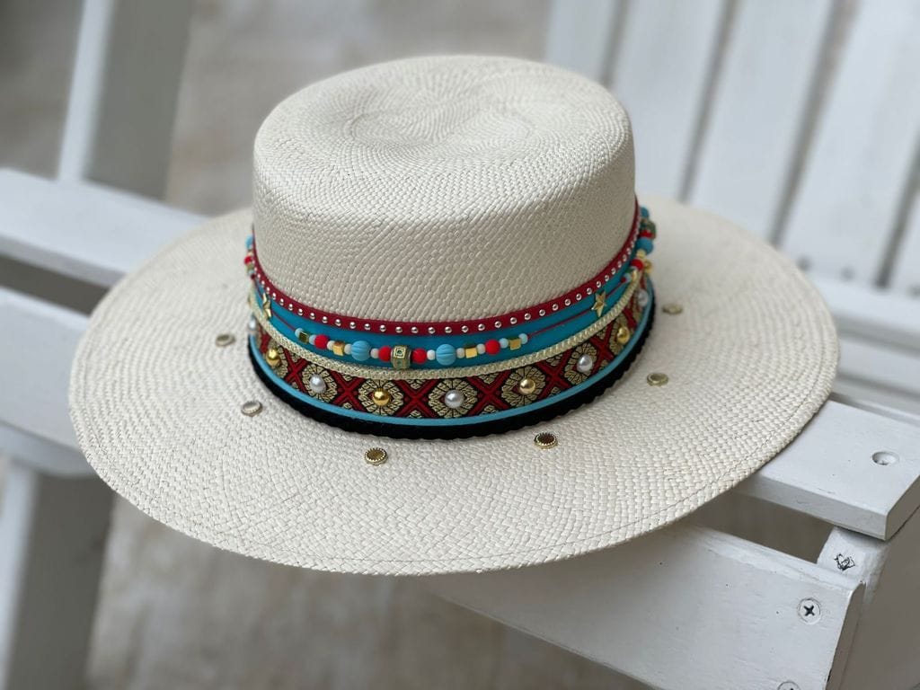 Decorated Womens Cordobes Hat