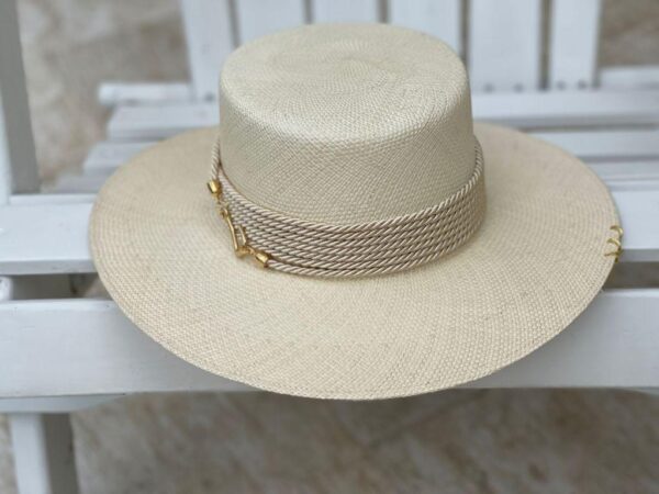 decorated hat, hats decorated in Colombia, personalized hats made from iraca palm, handmade hats with embroidery, test1234, Handcrafted Straw Cordobes Hat For Women
