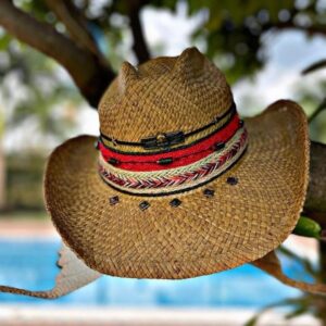 decorated hat, hats decorated in Colombia, personalized hats made from iraca palm, handmade hats with embroidery, test1234, Handmade Cowboy Hat