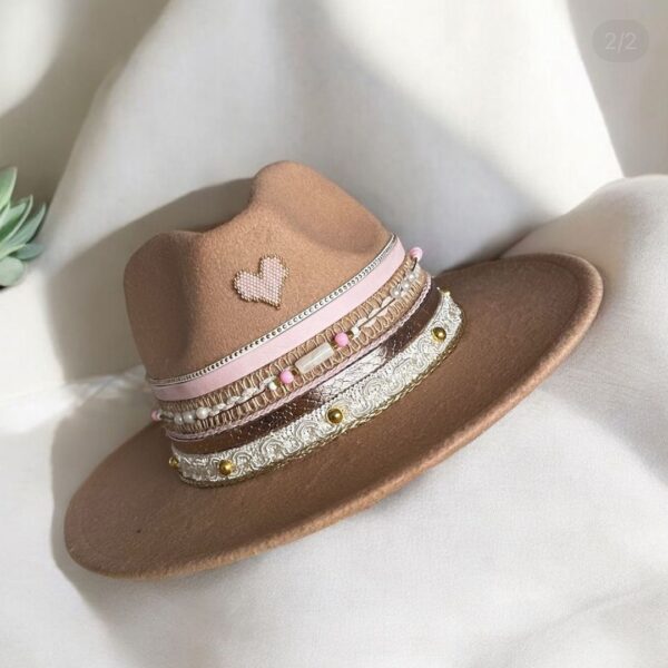 Rose Fedora Hat