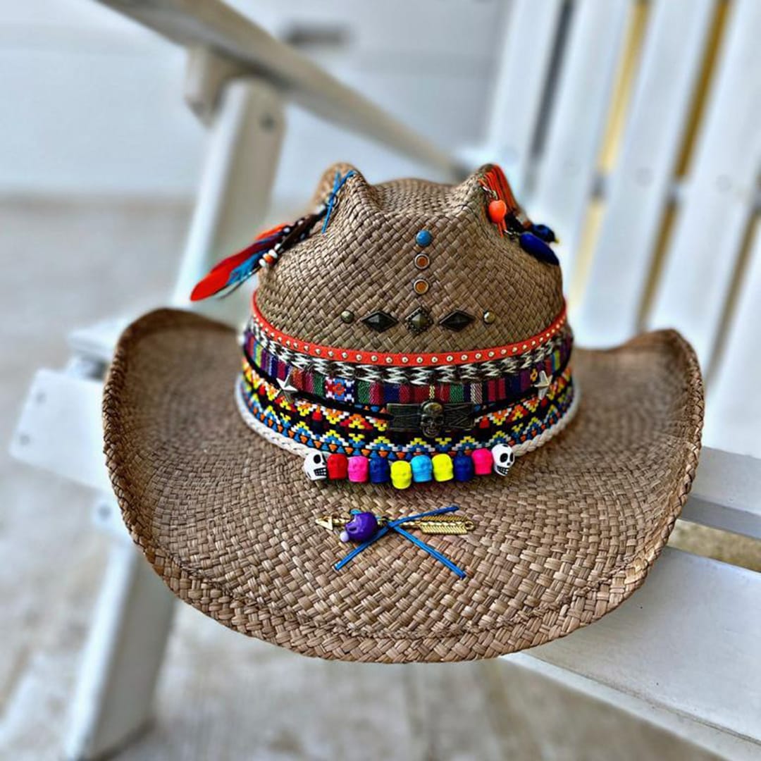 Womens Decorated Cowboy Hat