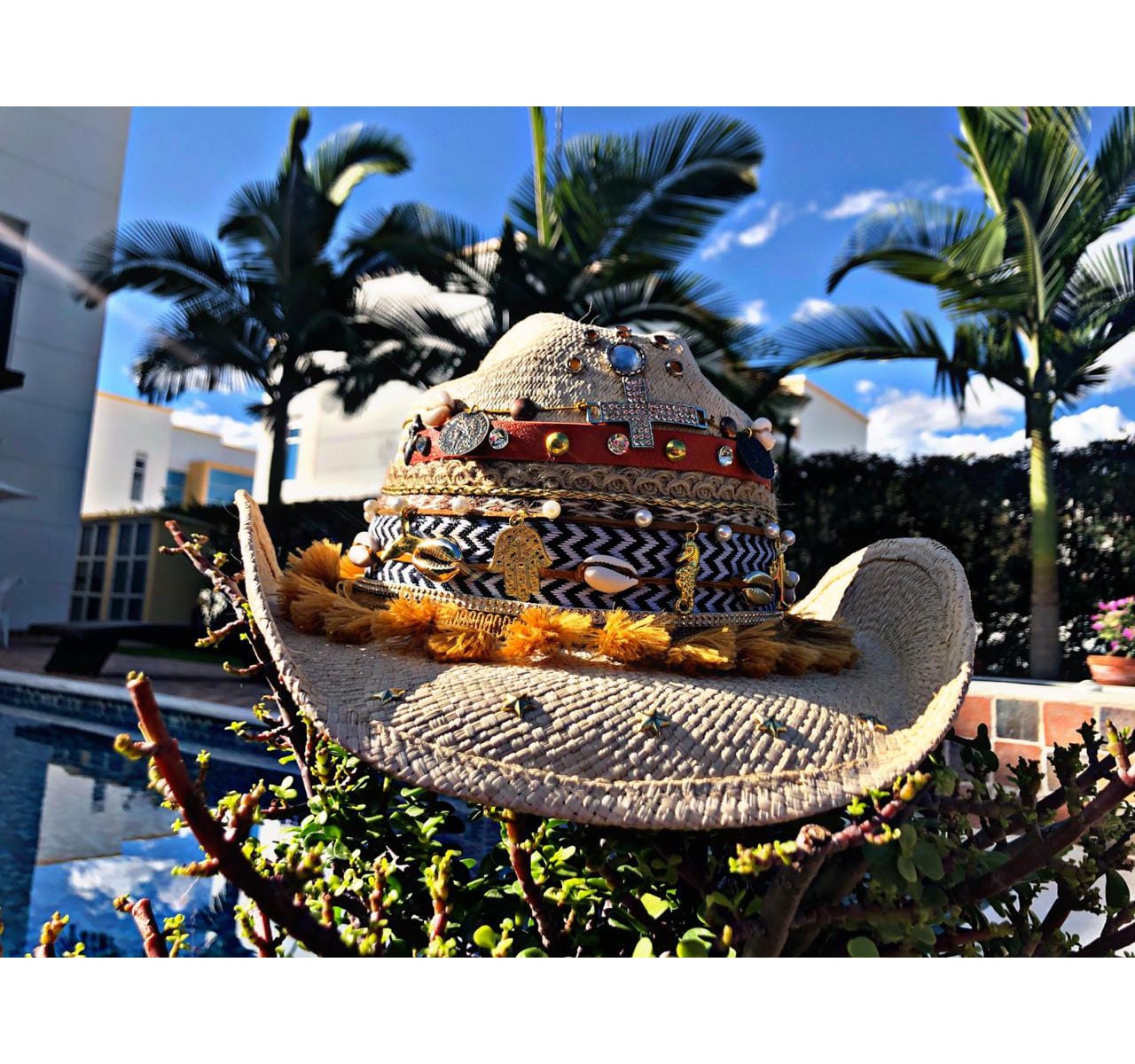 Womens Decorated Cowboy Hat