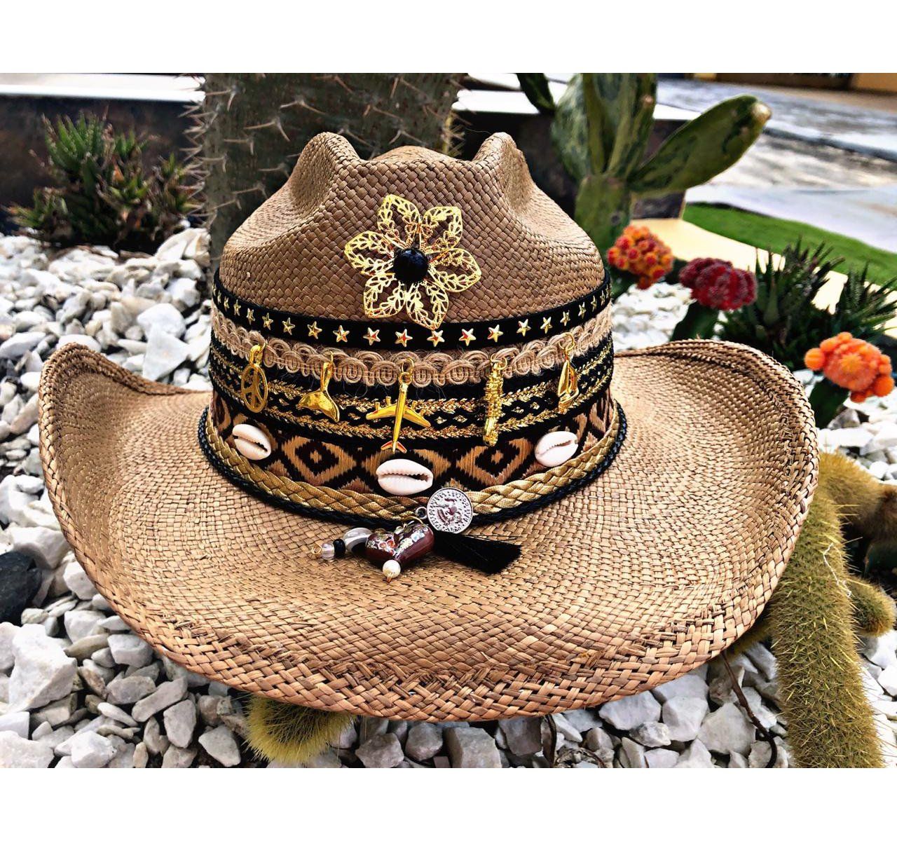 Womens Decorated Cowboy Hat